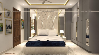 Bedroom Interior Design in Saraswati Garden